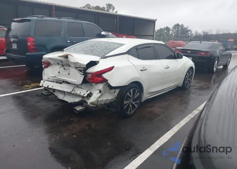 2017 Nissan Maxima 3.5 Sv из США, поврежденный, VIN 1N4AA6AP6HC384964